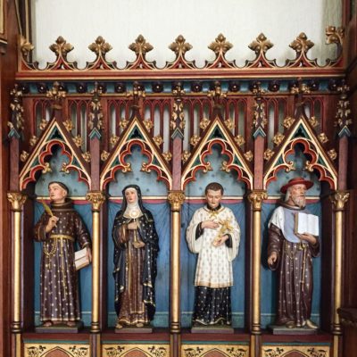 Único altar gótico catalogado do Brasil.